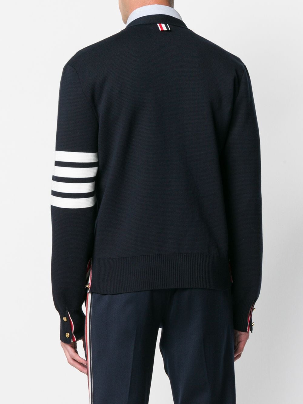 THOM BROWNE Men's 4-Bar Cotton Cardigan