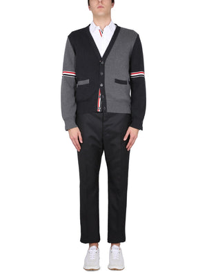 THOM BROWNE V-Neck Cardigan - SS23 Collection