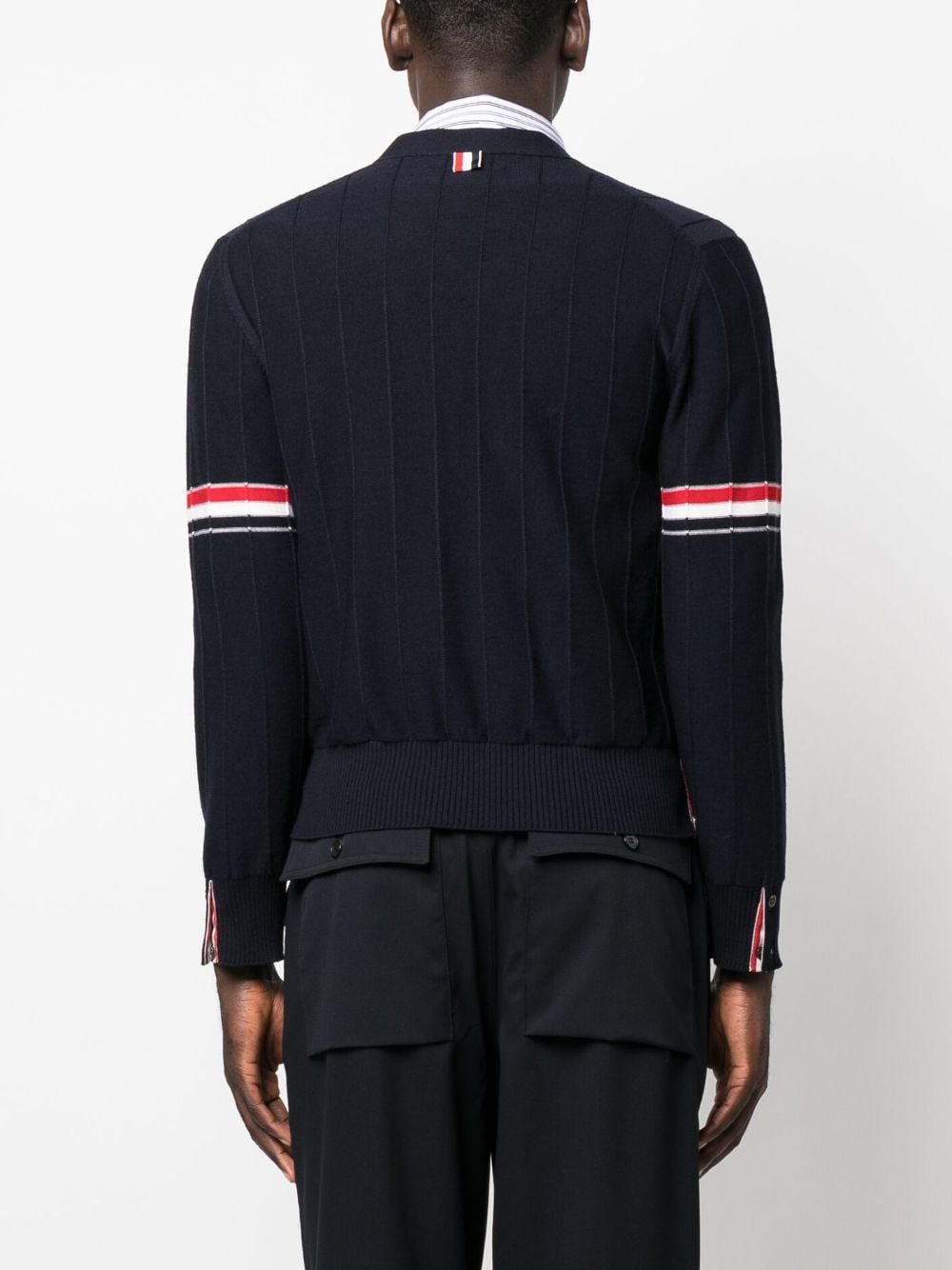 THOM BROWNE メンズ用ブルーロングトップス - 24SSコレクション