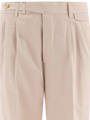 BRUNELLO CUCINELLI Tailored Pleated Trousers for Men