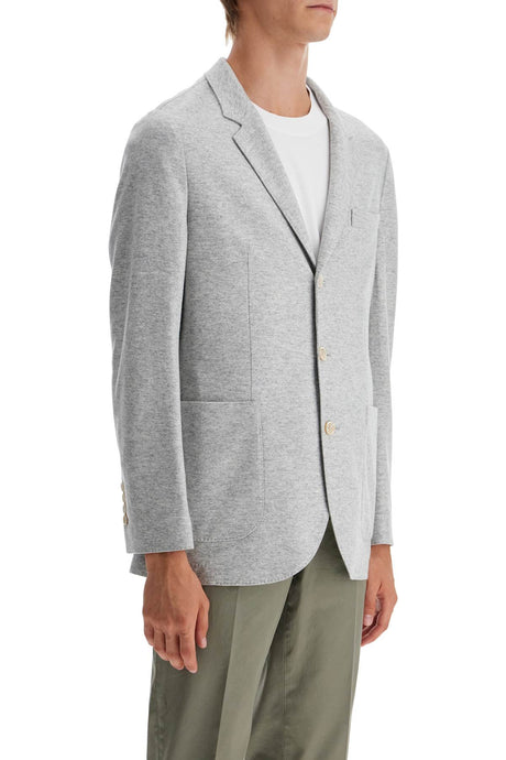 BRUNELLO CUCINELLI Classic Wool Single-Breasted Jacket for Men