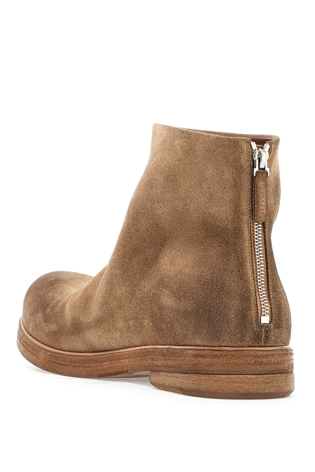 MARSELL Oversized Toe Ankle Boots