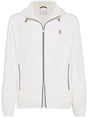 BRUNELLO CUCINELLI Men's Nylon Blouson Jacket with Drawstring Hood