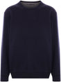 BRUNELLO CUCINELLI Cotton-Wool Blend Crew Neck Sweater - FW24