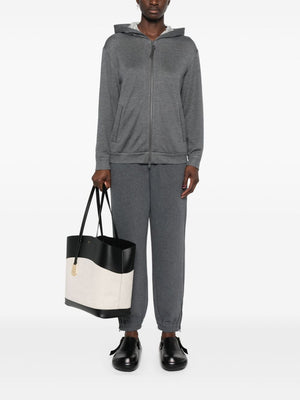 BRUNELLO CUCINELLI Cotton Sweatpants with Tapered Leg