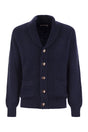 BRUNELLO CUCINELLI Men's Buttoned Cotton Rib Cardigan