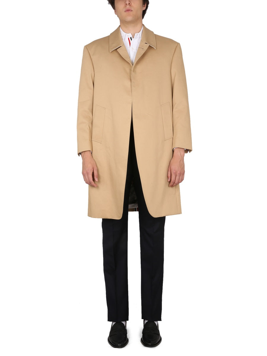 THOM BROWNE Classic Collar Cotton Jacket