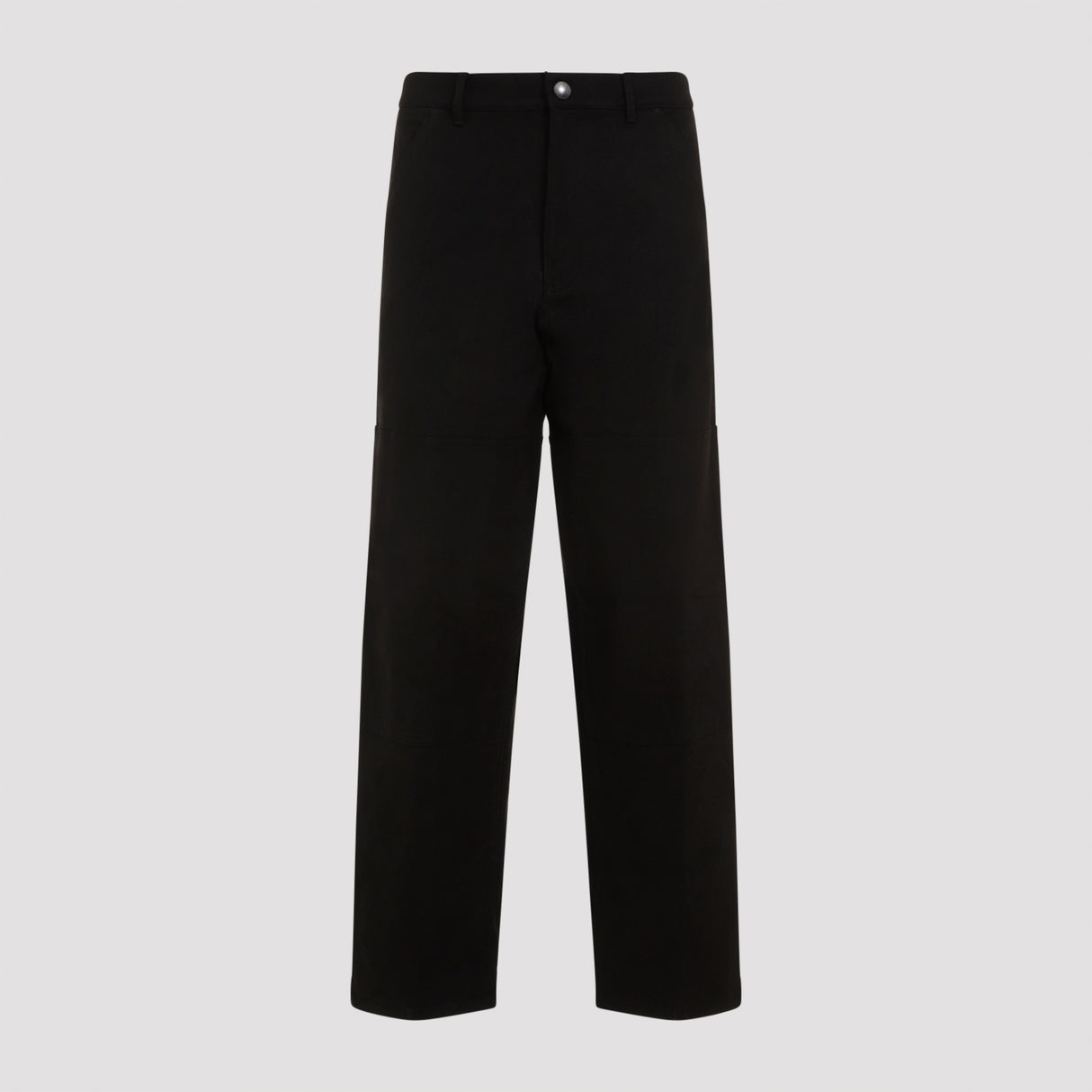 MONCLER Sleek Black Trousers for Men