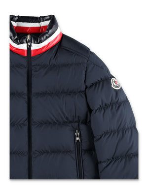 MONCLER Mini Down-Filled Jacket with Stand Collar for Boys - Fall/Winter 24/25