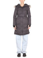 NOBIS Women's Mini Parka Jacket with Drawstring Hood