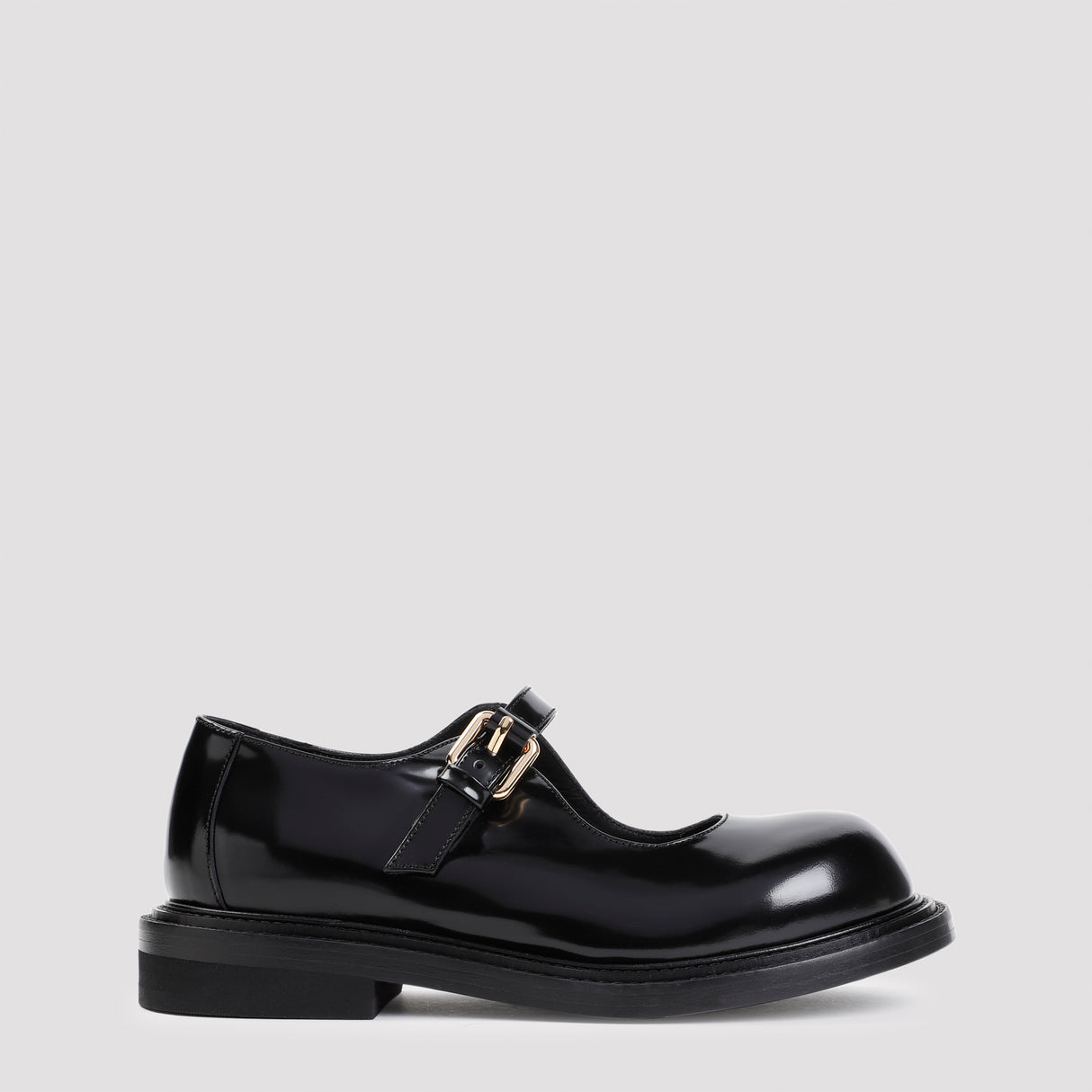 MOSCHINO Elegant Leather Loafers with 3cm Heel for Women