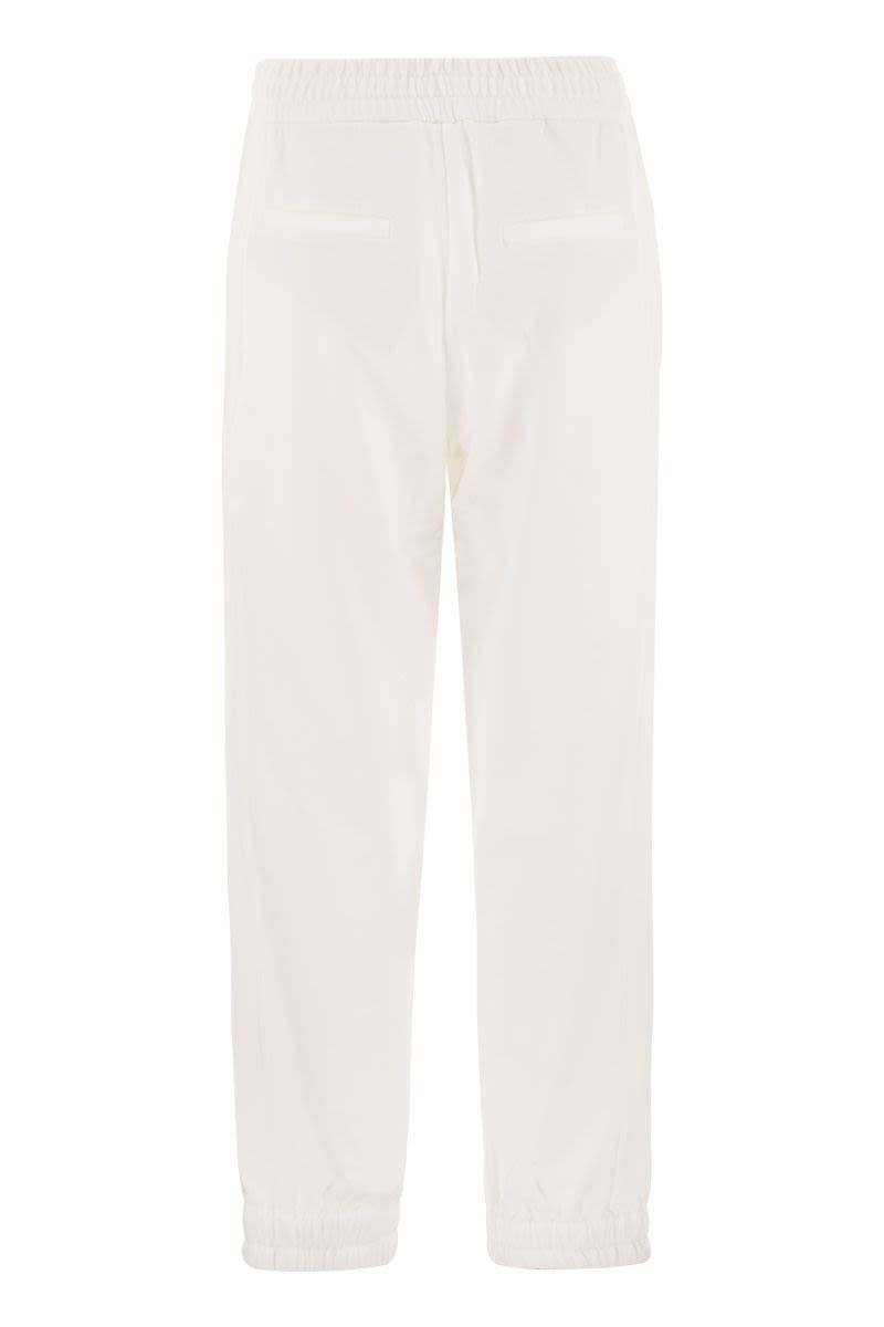 BRUNELLO CUCINELLI Cotton Sweatpants for Women - FW24 Collection