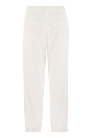 BRUNELLO CUCINELLI Cotton Sweatpants for Women - FW24 Collection