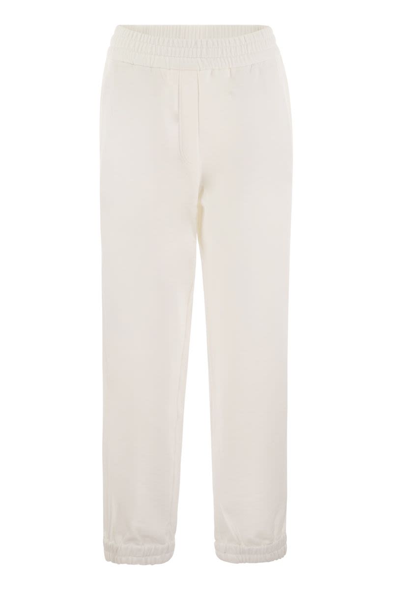 BRUNELLO CUCINELLI Cotton Sweatpants for Women - FW24 Collection