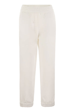 BRUNELLO CUCINELLI Cotton Sweatpants for Women - FW24 Collection