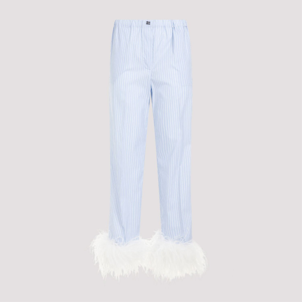 MIU MIU Cotton Pants for Women - Perfect for Spring/Summer 2024