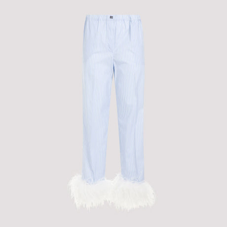 MIU MIU Cotton Pants for Women - Perfect for Spring/Summer 2024