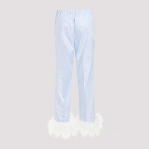 MIU MIU Cotton Pants for Women - Perfect for Spring/Summer 2024