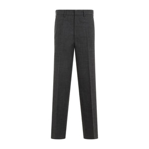 MIU MIU Timeless Wool Trousers for Women - FW24