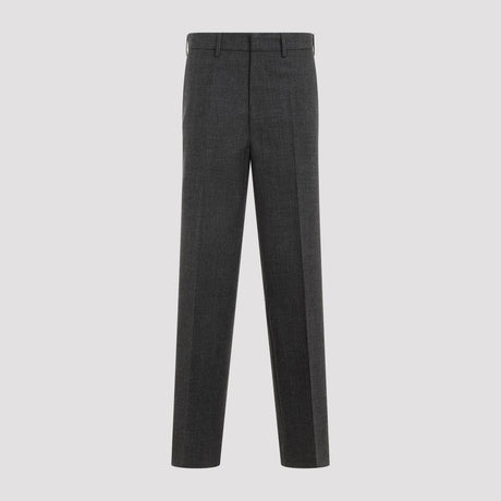 MIU MIU Timeless Wool Trousers for Women - FW24