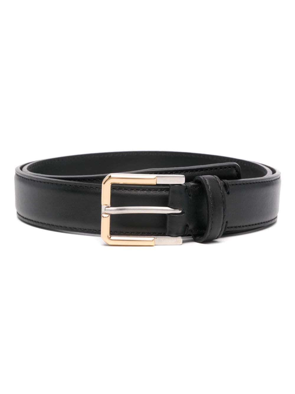 ETRO Double Galvanic Leather Belt - Men's Essential Accessory