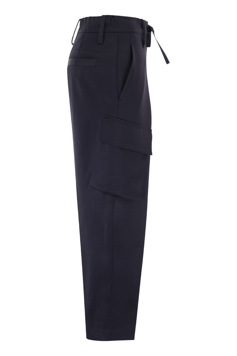 BRUNELLO CUCINELLI Sophisticated Cargo Trousers for Women - FW23