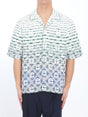 CASABLANCA Gradient Monogram Short-Sleeve Shirt