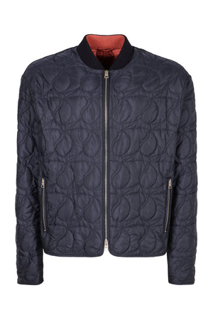 ETRO Men's Padded Paisley Motif Bomber Jacket - Regular Fit