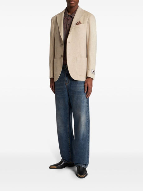 ETRO Classic Sport Jacket with Stitching