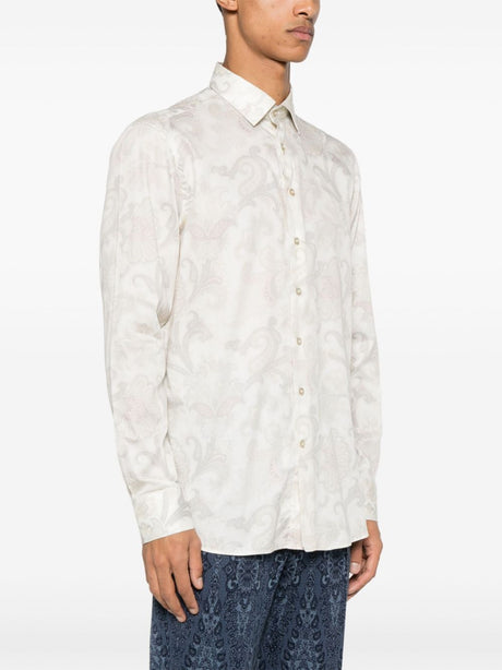 ETRO Men's Mini Print Shirt