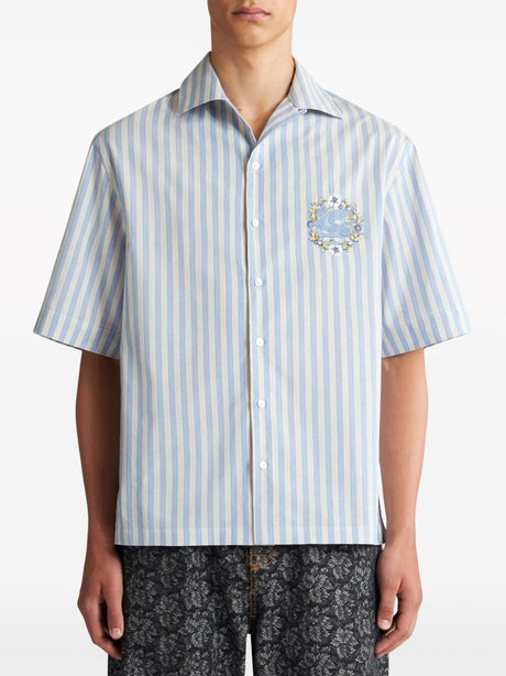 ETRO Relaxed Fit Mini Bowling Shirt - Men's L