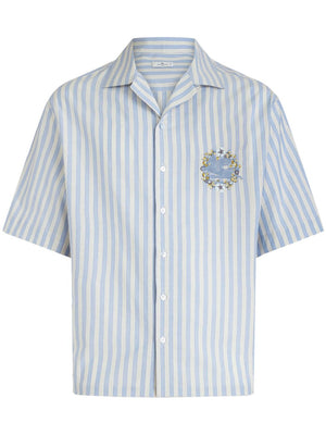 ETRO Relaxed Fit Mini Bowling Shirt - Men's L