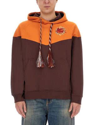 ETRO Hooded Sweatshirt with Logo - Size L