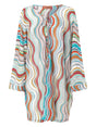 MISSONI Printed Short Cover Up with Front Tie - SS25