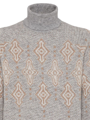 BRUNELLO CUCINELLI Wool Turtle-Neck Jumper