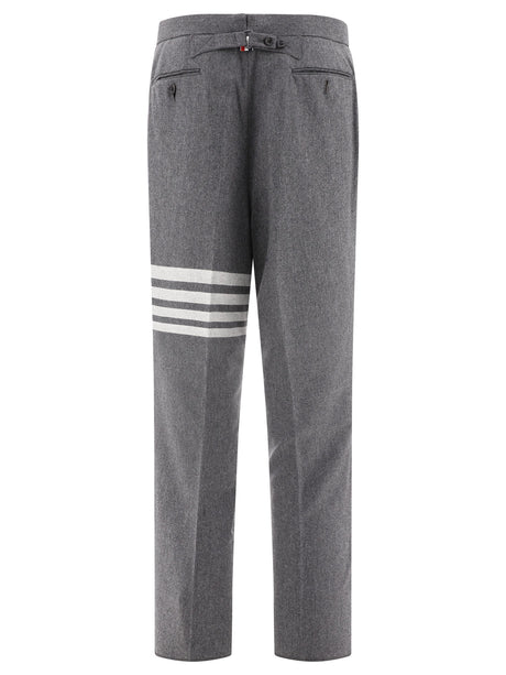 THOM BROWNE Regular Fit Low Rise Trousers