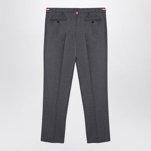 THOM BROWNE Elevated Wool Trousers for Men