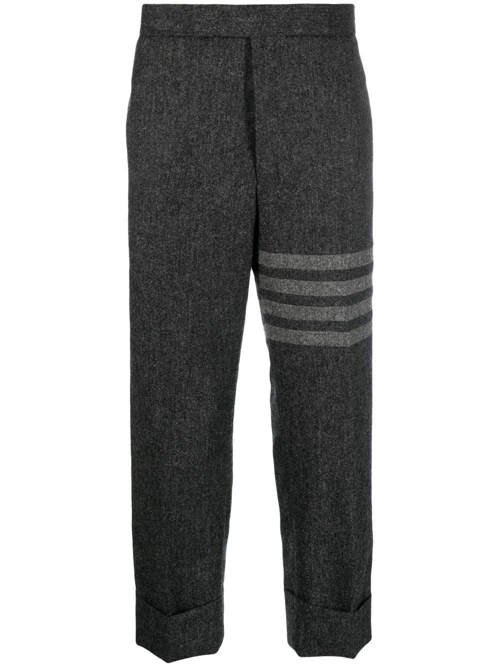 THOM BROWNE Drop-Crotch Mini Wool Trousers