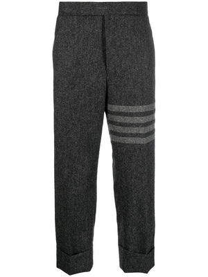 THOM BROWNE Drop-Crotch Mini Wool Trousers