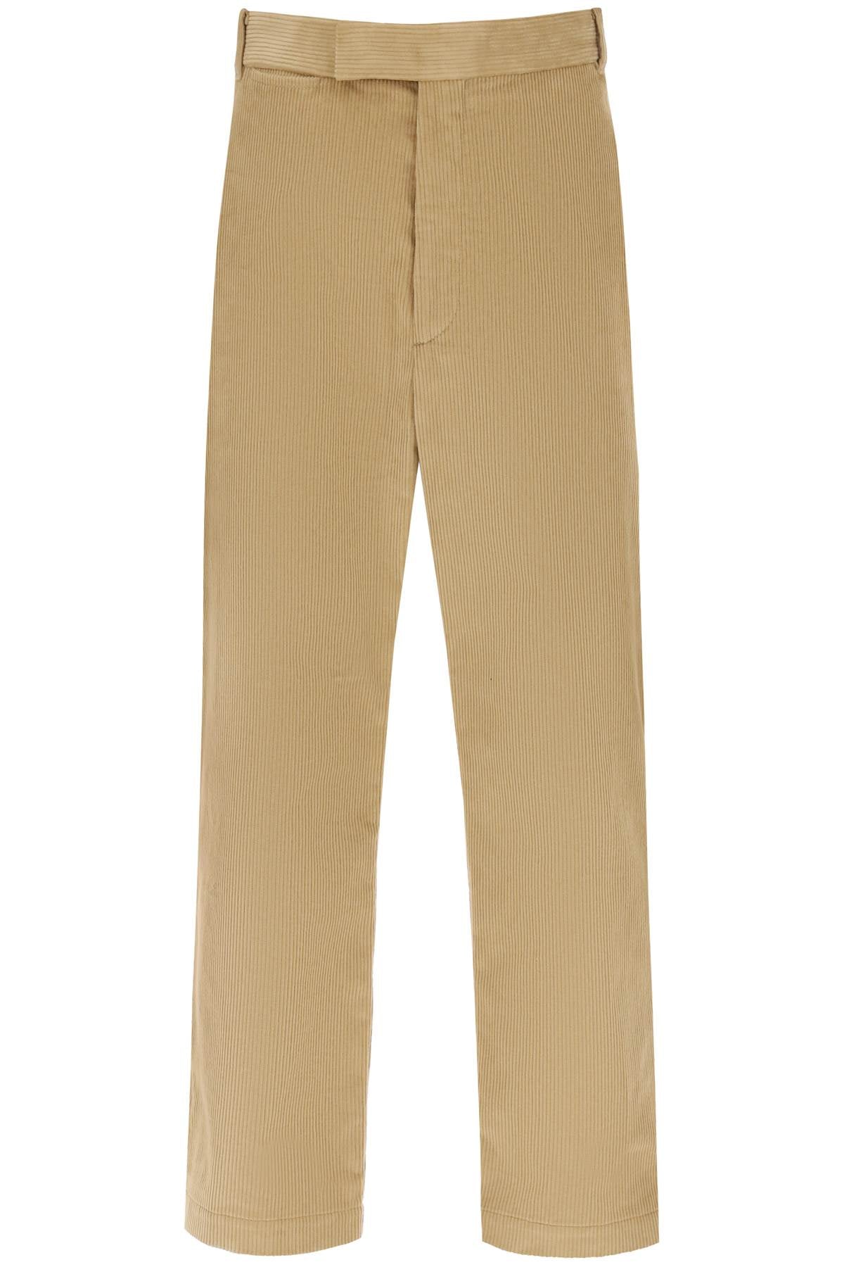 THOM BROWNE Cotton Corduroy Trousers - FW23