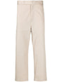 THOM BROWNE Tailored Cropped Straight Trousers