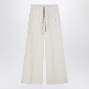 MONCLER RICK OWENS Flared Cotton Blend Trousers for Men