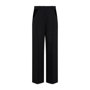 MUGLER Chic Viscose Trousers for Women - Fall Winter Collection