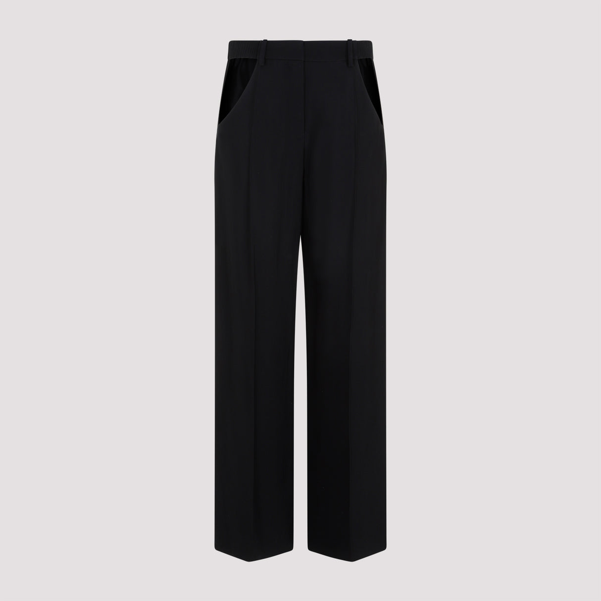 MUGLER Chic Viscose Trousers for Women - Fall Winter Collection