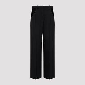 MUGLER Chic Viscose Trousers for Women - Fall Winter Collection