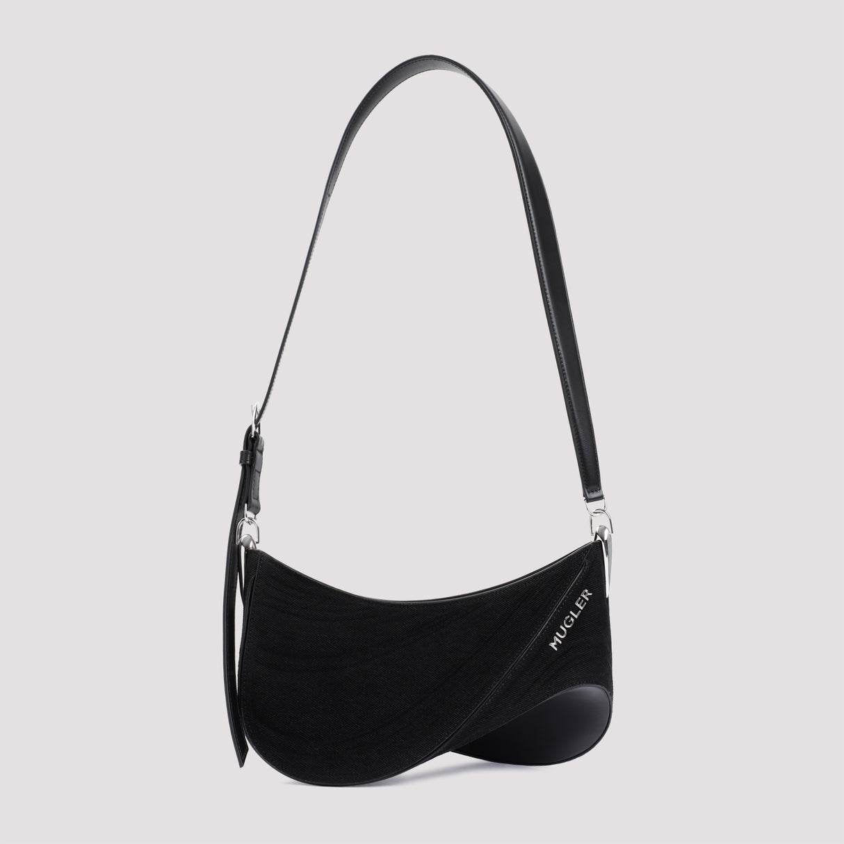 MUGLER Chic Mini Curve Handbag