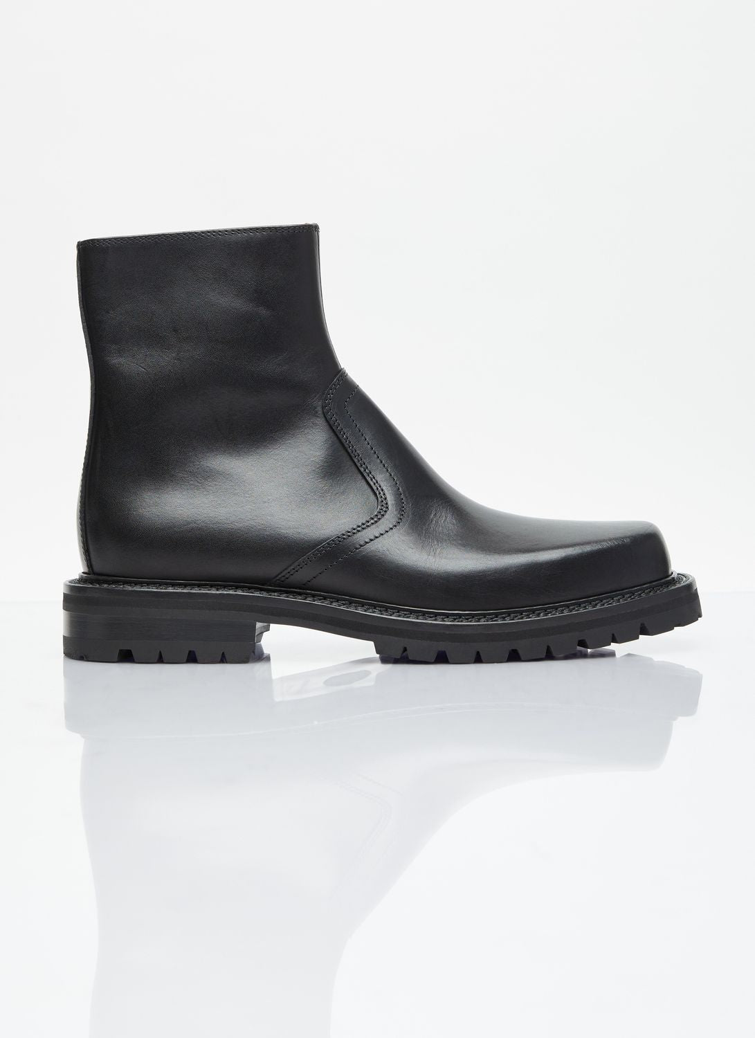 DRIES VAN NOTEN Premium Leather Chelsea Boots for Men