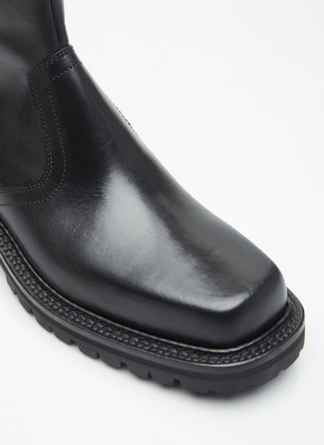 DRIES VAN NOTEN Premium Leather Chelsea Boots for Men