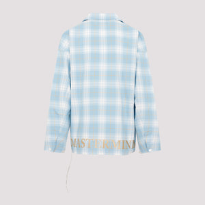 MASTERMIND JAPAN Mastermind Open Collar Plaid Shirt - SS23 Edition