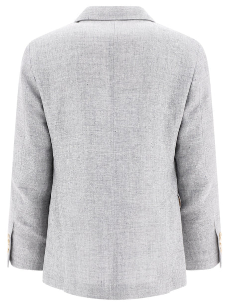 BRUNELLO CUCINELLI Deconstructed Blazer for Men - Regular Fit